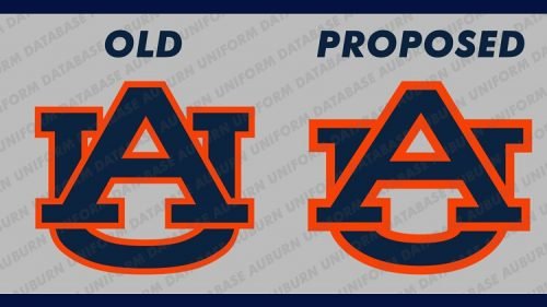 El logotipo de Auburn está en proceso de renovación