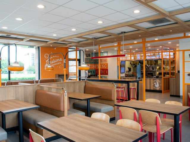 Popeyes unveils new restaurant design and logo