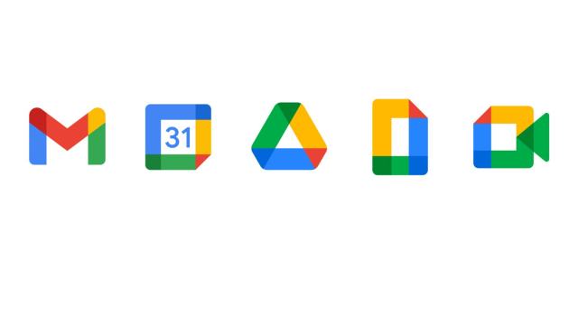 Google presents new logos for its G-Suite services