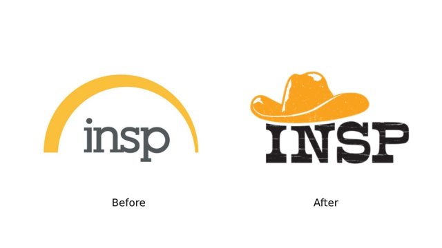 INSP TV rolls out a western-inspired logo