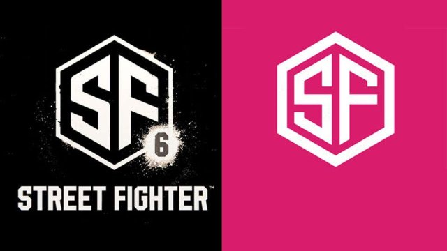 Capcom presents Street Fighter 6 logo looking like a clipart piece