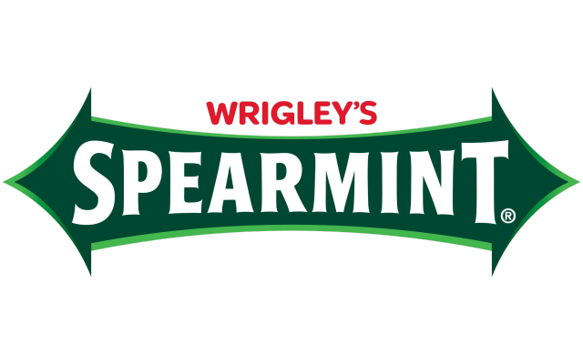 Wrigley's Spearmint口香糖品牌Logo