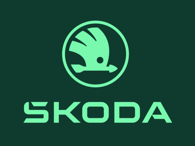 Škoda rebrands with a flat logo