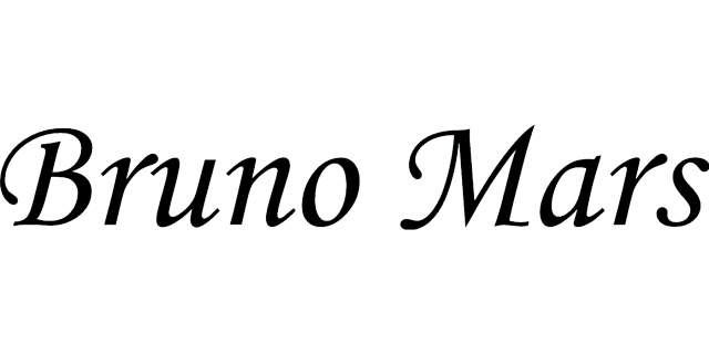 Bruno Mars Logo