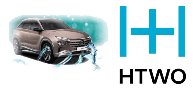 HTWO Logo – 現代汽車集團的新能源品牌