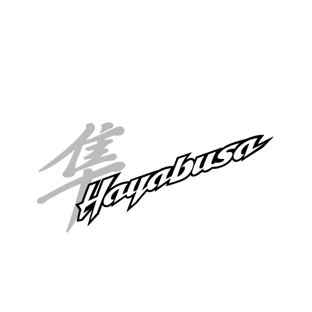 隼Hayabusa Logo – 日本鈴木公司生產的著名摩托車品牌