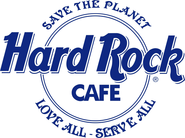 Hard Rock Cafe全球知名餐廳連鎖Logo