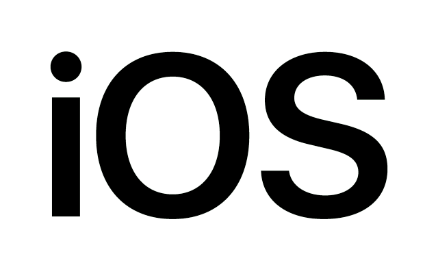 iOS蘋果手機作業系統Logo