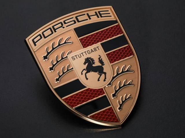 Porsche updates its iconic shield