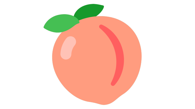 Peach Emoji