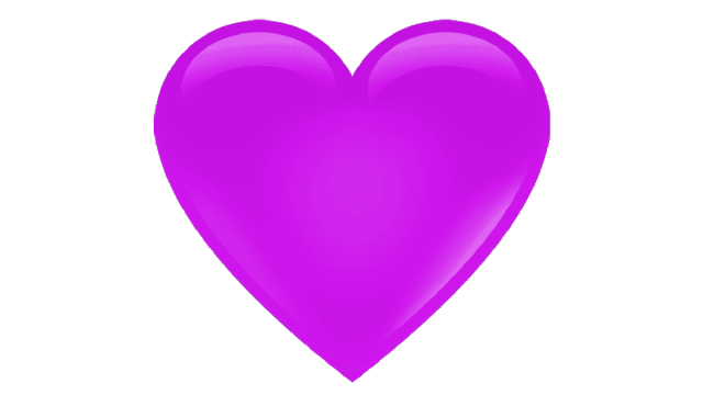 Purple Heart Emoji