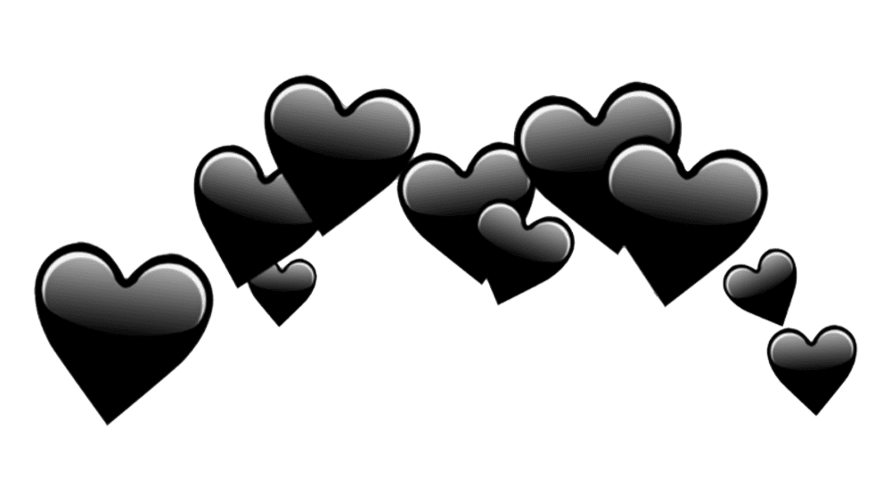 Significado del emoji del corazón negro