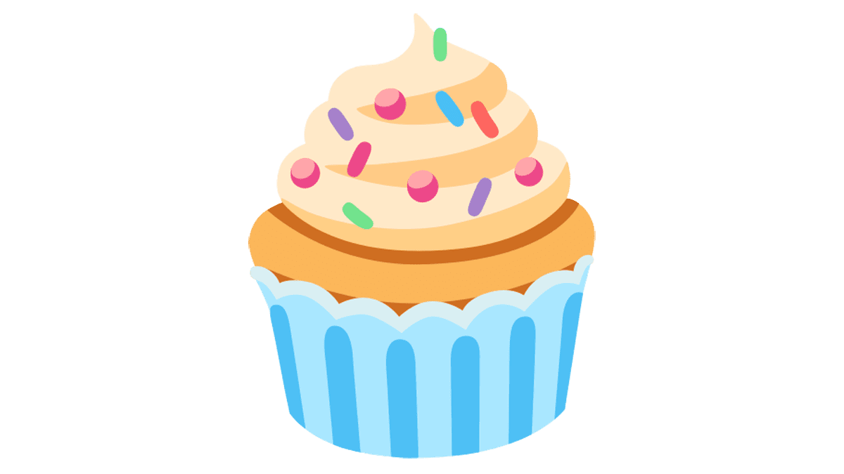 Emoji de cupcake