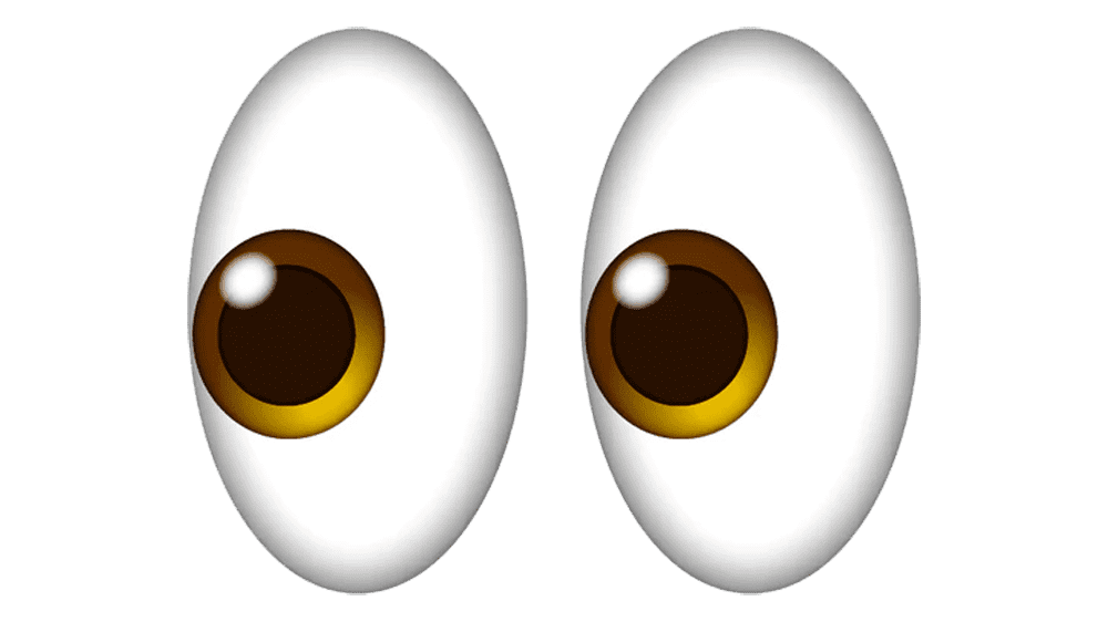 Emoji de ojos