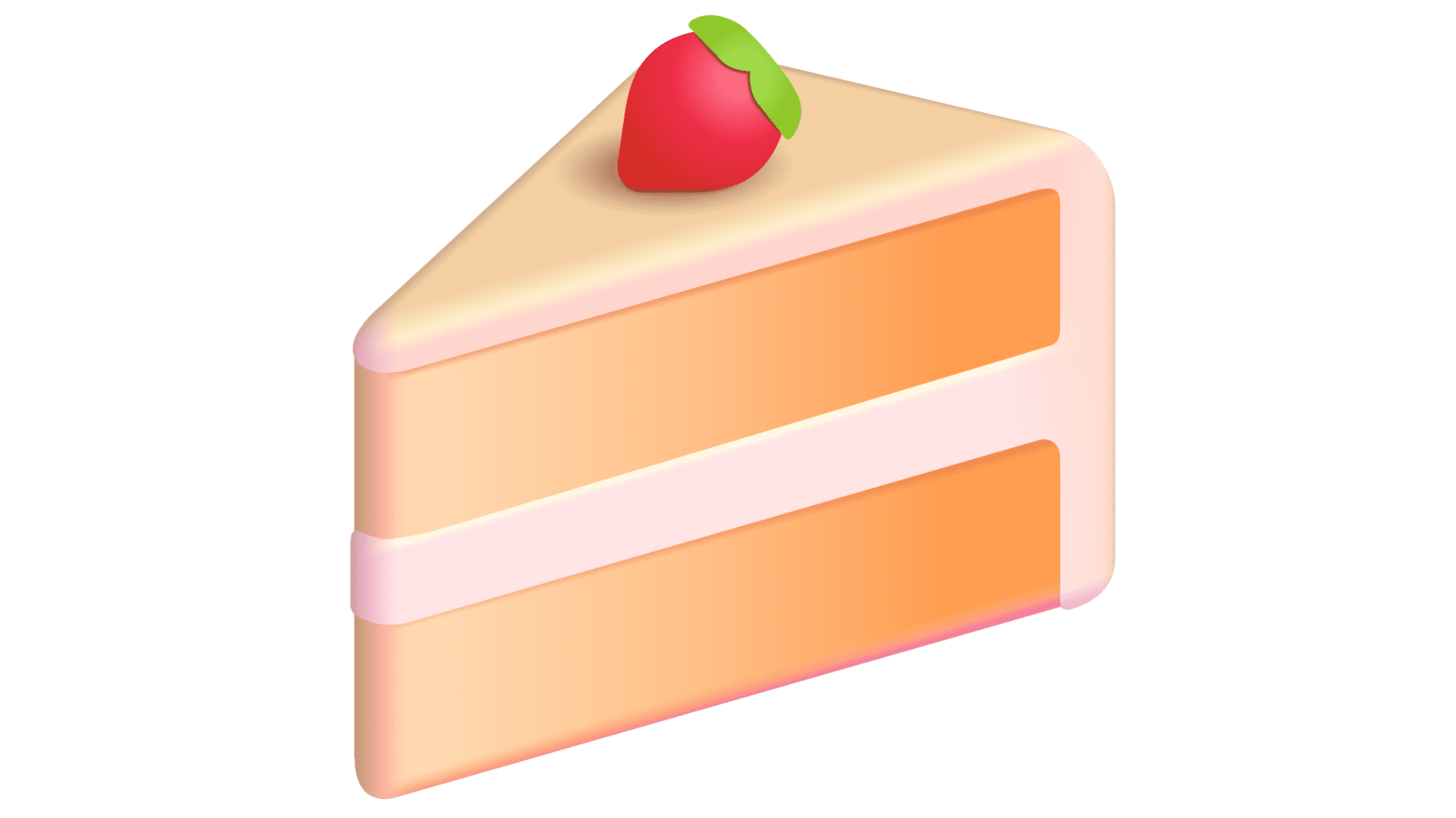 Emoji de rebanada de pastel