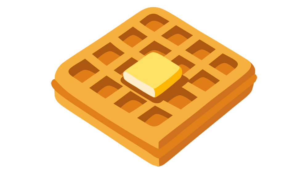 Emoji de waffles