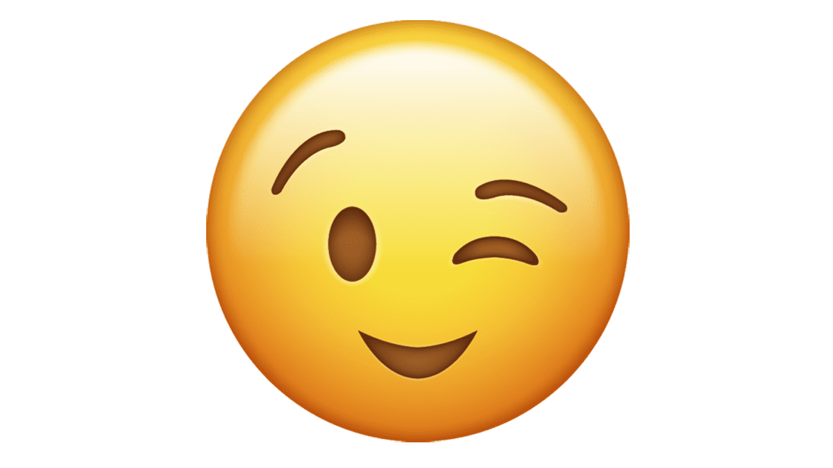 Emojis de guiño