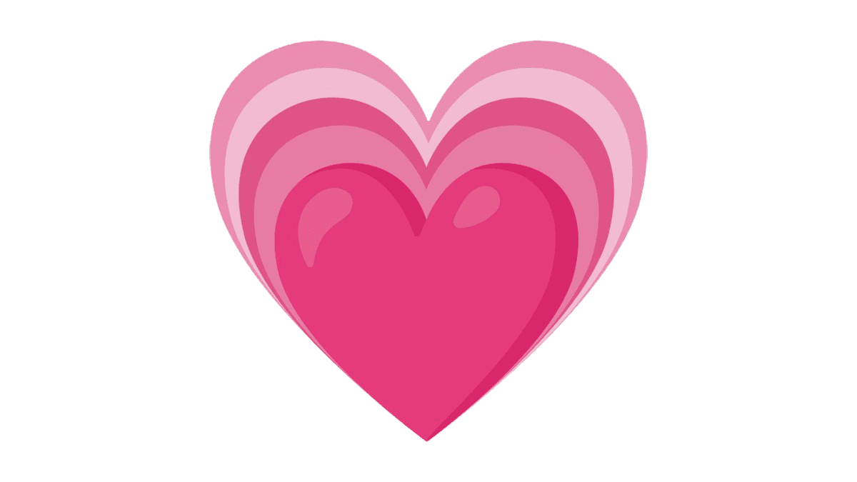 Emoji de corazón palpitante