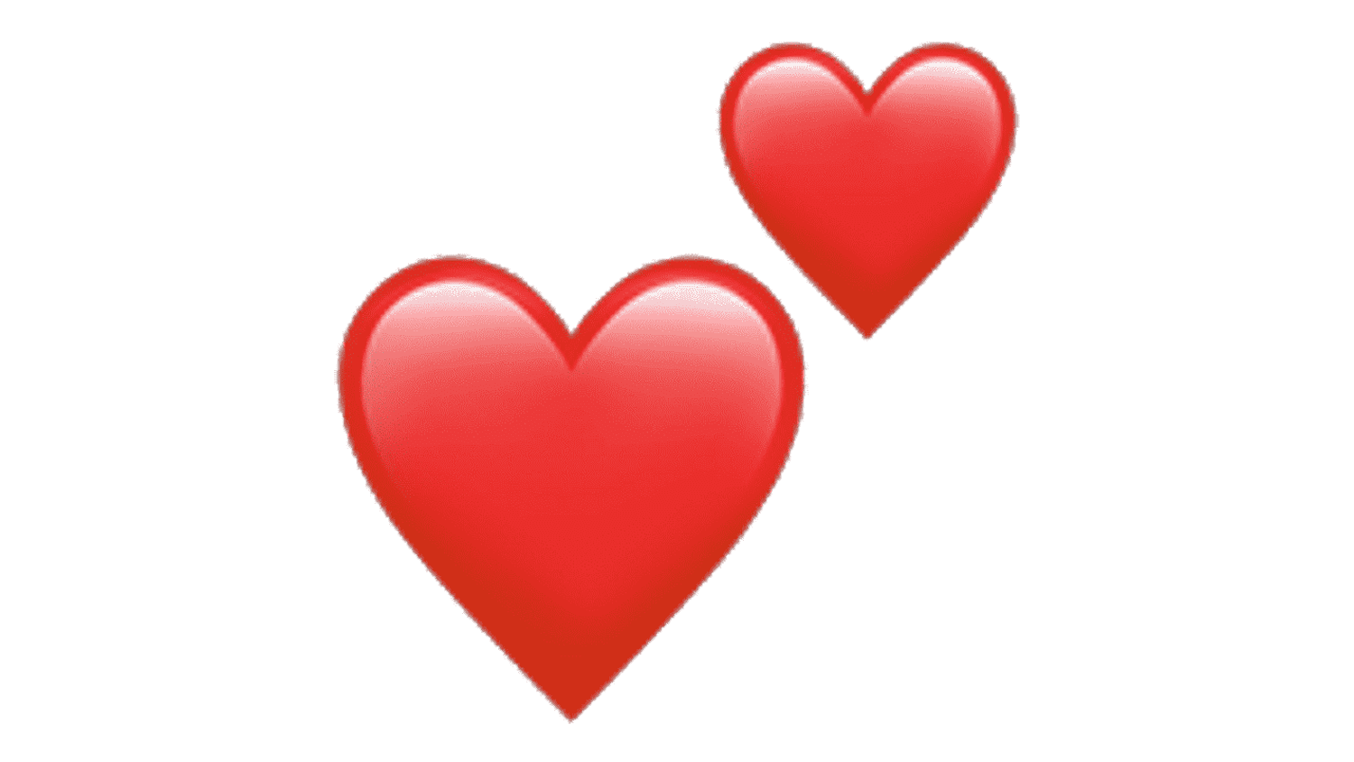 emoji de dos corazones