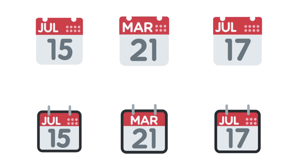 Calendar-Emojis