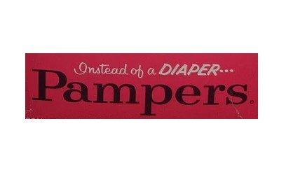 Logotipo de Pampers, 1961