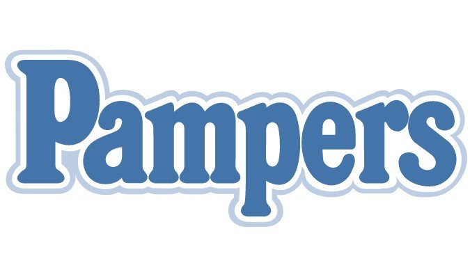 Logotipo de Pampers, 1985