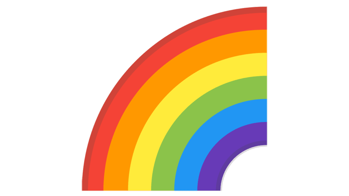 Emoji arcoiris