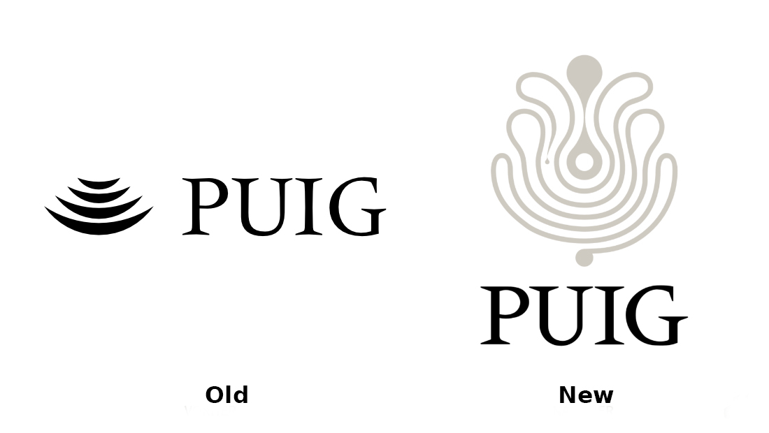 rediseño del logo de puig