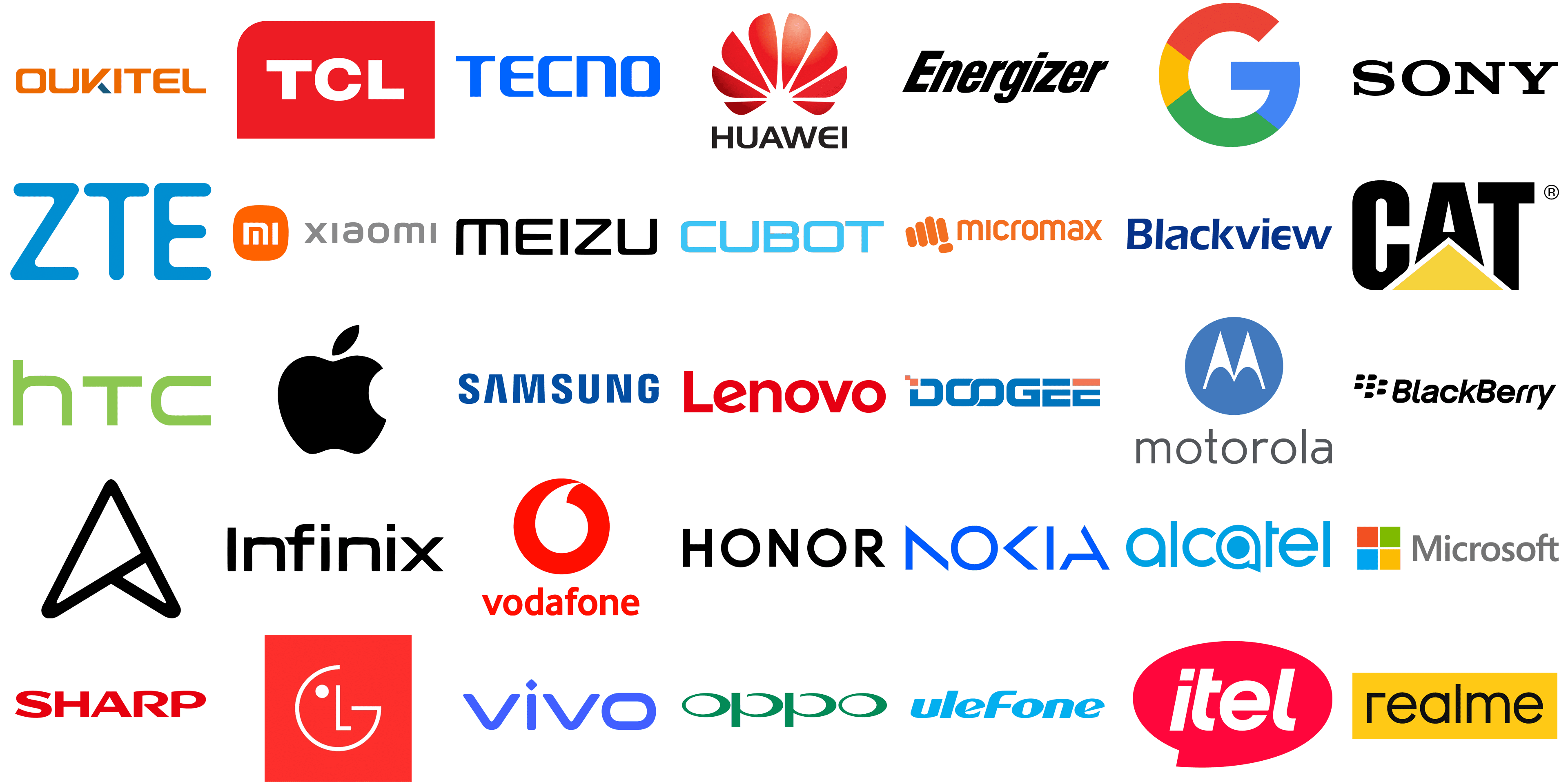 35 最佳手機公司品牌與商標 1