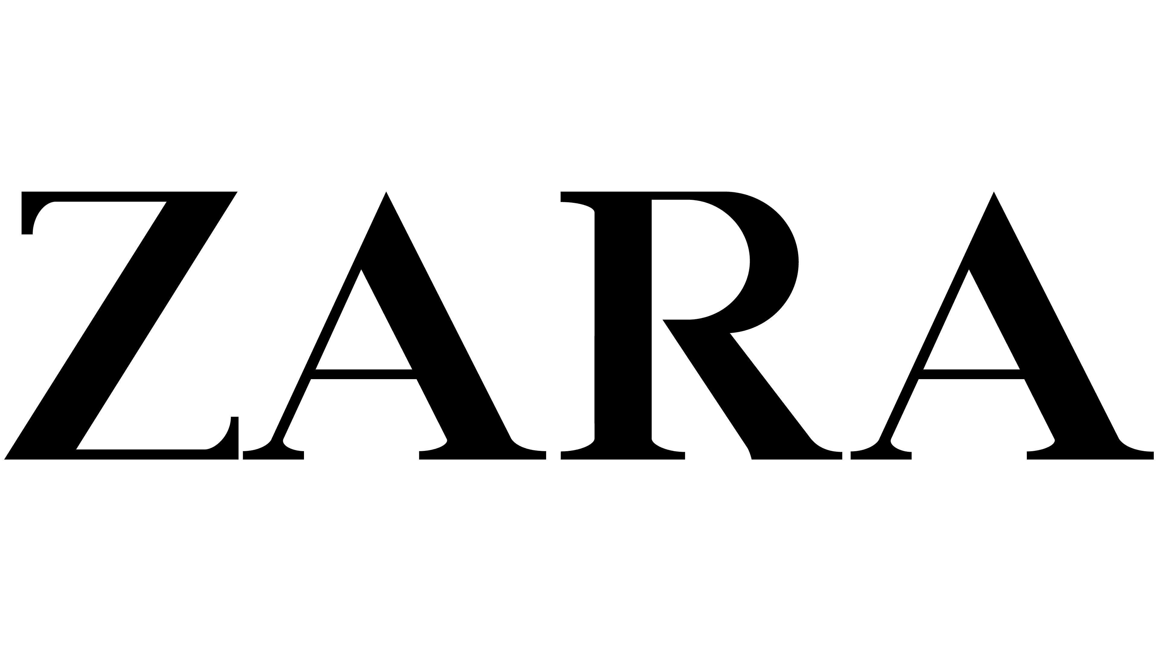 Zara 標誌 20 世紀 80 年代